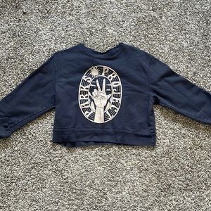 Parks project XS cropped sweatshirt